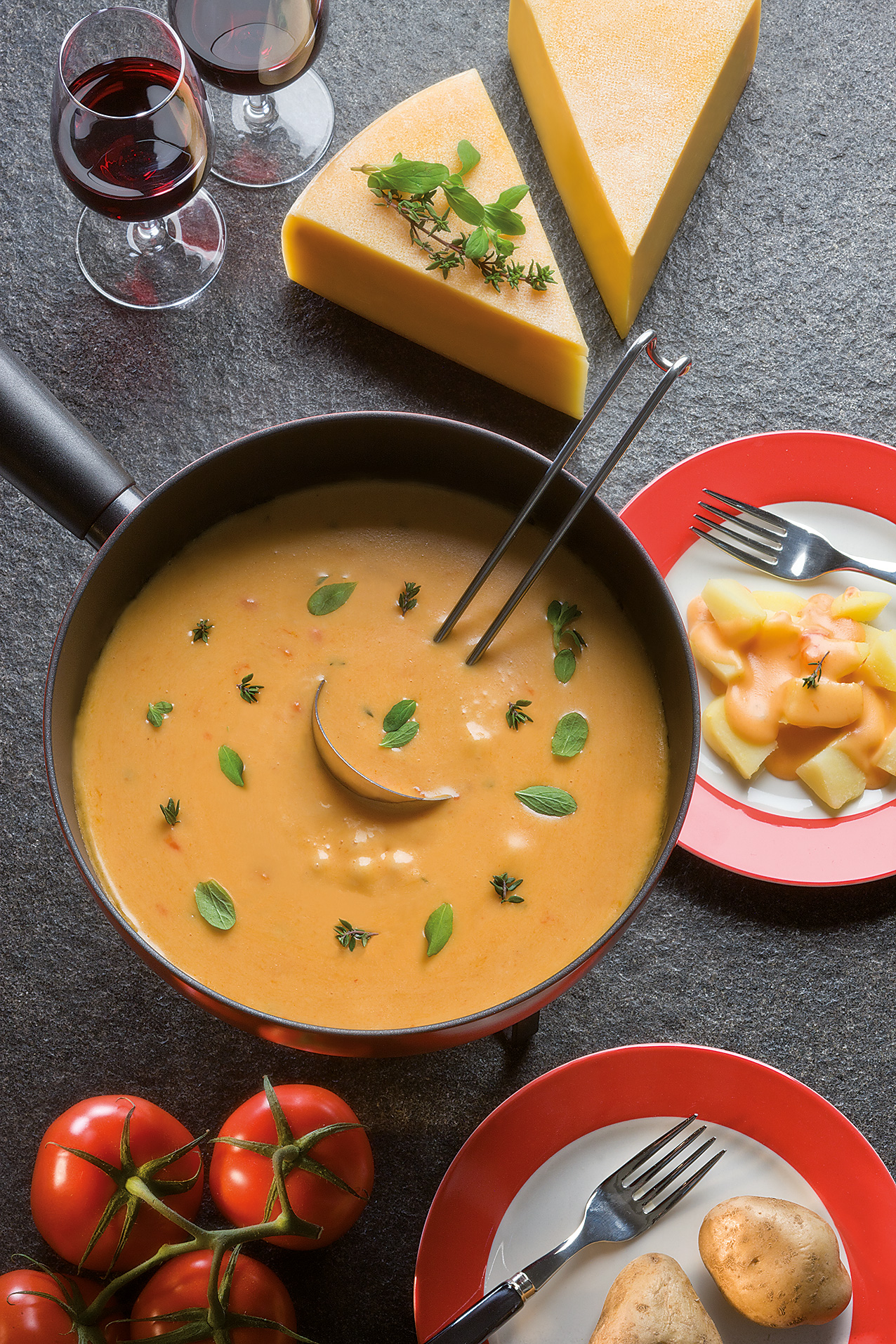 Fondue savoyarde à la tomate - Cookidoo® – the official Thermomix