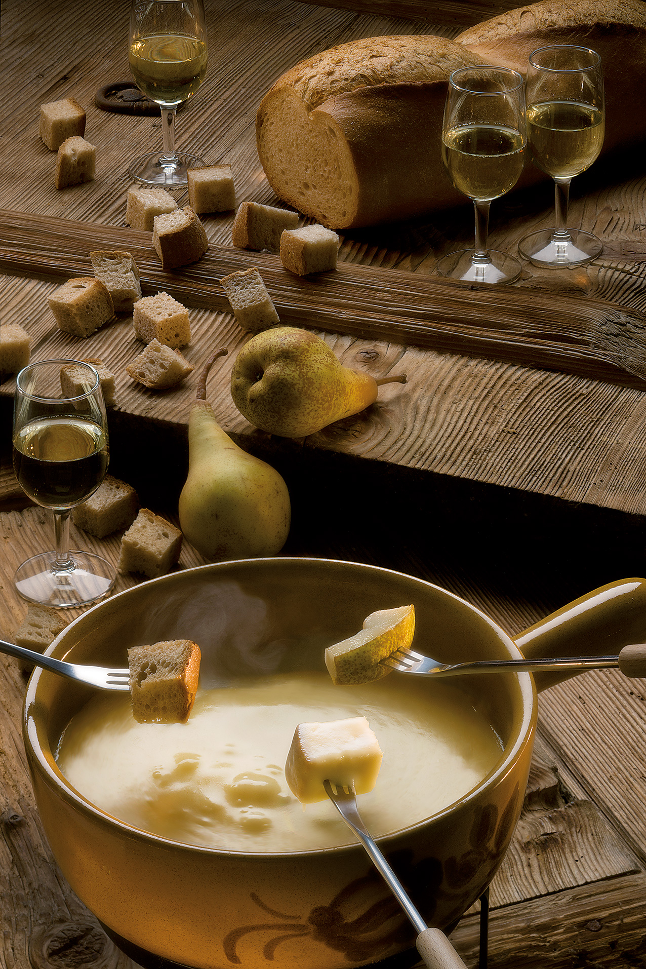 Fondue à la Williamine Raclette du Valais